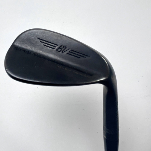Titleist Vokey SM9 Jet Black Gap Wedge GW 50* 8 Bounce F-Grind SM9 Wedge RH, 1 of 12