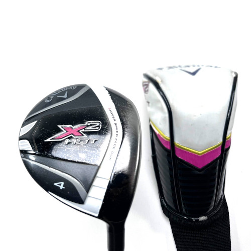 Callaway X2 Hot 4 Fairway Wood 17* Fujikura Sakura 45g Ladies Graphite Womens RH, 1 of 12