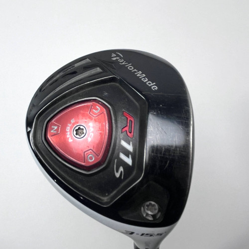 TaylorMade R11s 3 Fairway Wood 15.5* Aldila RIP Phenom TP 80g Stiff RH, 1 of 12