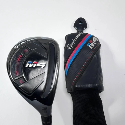 TaylorMade M4 3 Hybrid 19* Fujikura Atmos 7S 70g Stiff Graphite Mens RH HC, 1 of 12