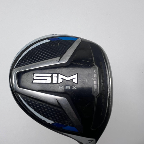 TaylorMade SIM MAX 7 Fairway Wood 21* Fujikura Ventus Red 5R 50g Regular RH, 1 of 12