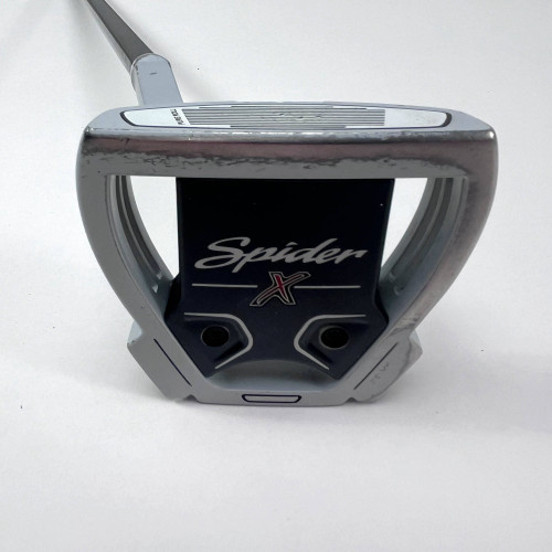 LEFTY TaylorMade Spider X Chalk Putter 33" Superstroke Pistol 1.0 Mens LH, 1 of 12