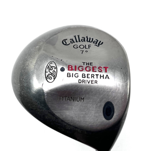 Callaway Biggest Big Bertha Driver 7* Firm Graphite Mens RH, 1 of 12