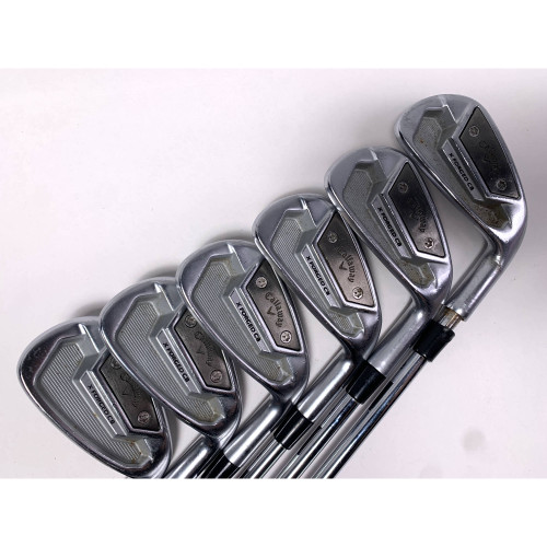 Callaway X Forged CB 21 Iron Set 5-PW Elevate ETS VSS Pro 15g Stiff RH, 1 of 12