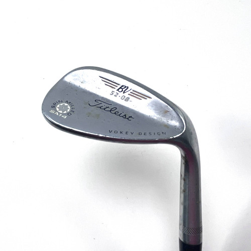 Titleist Vokey Spin Milled SM4 Chrome Gap Wedge GW 52* 8 Bounce Vokey RH, 1 of 12