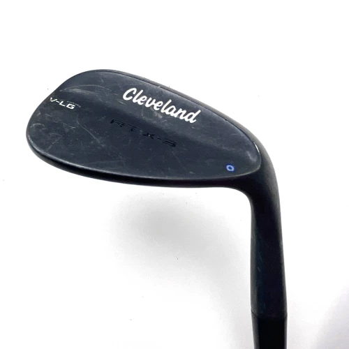 Cleveland RTX 3 Black Satin Lob Wedge LW 60* 6 True Temper Dynamic Gold RH, 1 of 12
