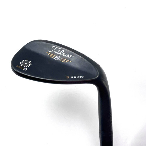 Titleist Vokey SM5 Raw Black Lob Wedge LW 60* 7 Bounce S-Grind SM5 Wedge RH, 1 of 12