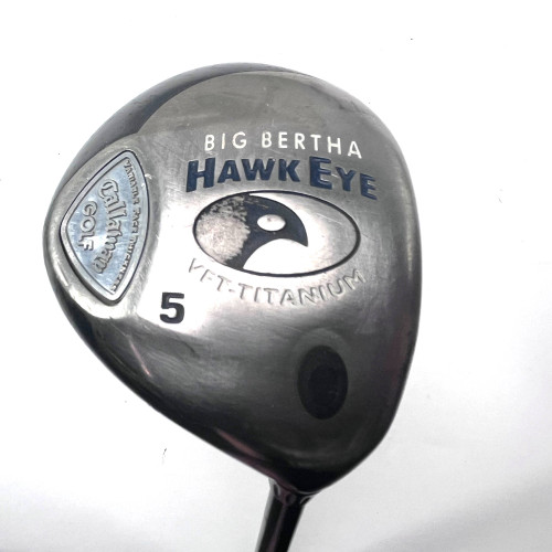 Callaway Hawkeye VFT 5 Fairway Wood 18* Big Bertha System 60 60g Regular RH, 1 of 12