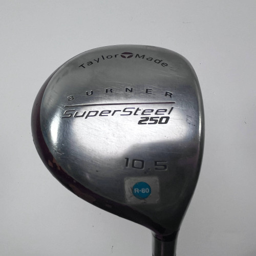 TaylorMade Supersteel 250 Driver 10.5* Rifle Precision R-80 80g Regular RH, 1 of 12