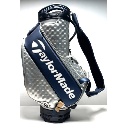 TaylorMade Qi10 Staff Bag Silver 6-Way Divide Single Strap Golf Bag, 1 of 12