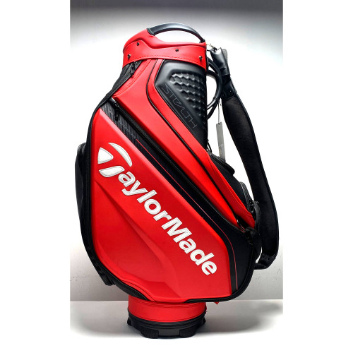 TaylorMade Stealth Staff Bag Red 6-Way Divide Single Strap Golf Bag NEW, 1 of 12