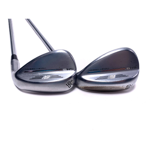 Titleist Vokey SM9 Tour Chrome Wedge Set 56* 12 | 60* 10 KBS Tour Lite Wedge RH, 1 of 12