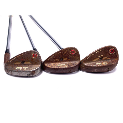 Used Titleist Vokey Spin Milled Chrome 2009 Golf Wedges | StickHawk