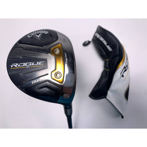 Callaway Rogue ST Max 5 Fairway Wood 18* Cypher Fifty 5.5 50g Regular RH HC, 1 of 12