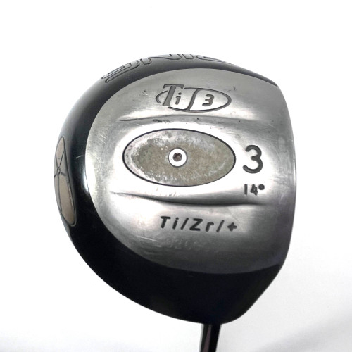 Ping Tisi Tec 3 Fairway Wood 14* 350 Series Stiff Graphite Mens RH Midsize Grip, 1 of 12