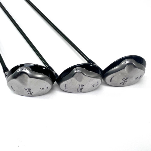 Macgregor V-Foil Wood Set 3 5 7 | 15* | 19* | 23* Tourney Distance 70g Stiff RH, 1 of 12