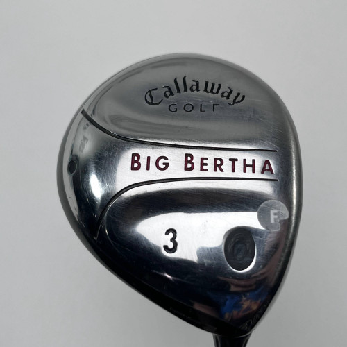 Callaway Big Bertha 2004 3 Fairway Wood 15* RCH 75w Firm Graphite Mens RH, 1 of 12