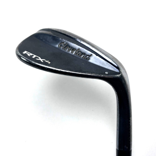 Cleveland RTX 4 Black Satin Lob Wedge LW 62* 6 TT Dynamic Gold Stiff RH, 1 of 12