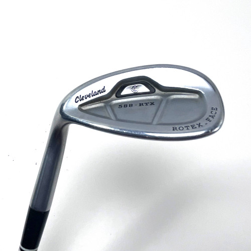 LEFTY Cleveland 588 RTX CB Satin Chrome Sand Wedge SW 56* 14 TT DG LH, 1 of 12