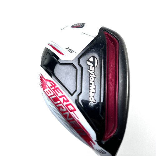 TaylorMade AeroBurner TP 3 Hybrid 19* Matrix Ozik White Tie X4 Stiff RH, 1 of 12