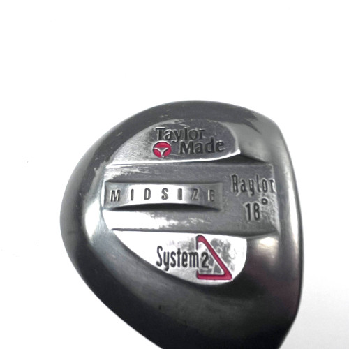 TaylorMade System 2 Fairway Wood 18* Flex Twist Plus Regular Graphite Mens RH, 1 of 12