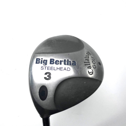LEFTY Callaway Steelhead 3 Fairway Wood 15* RCH 99 99g Regular Graphite Mens LH, 1 of 12