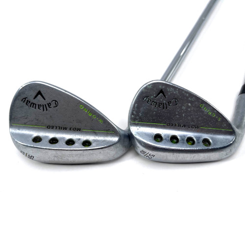LEFTY Callaway MD3 Milled Chrome Wedge Set 52* 10 | 56* 12 TT DG Wedge LH, 1 of 12