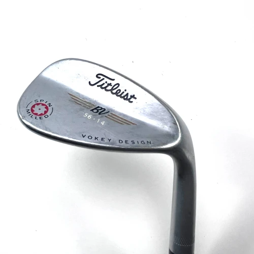 Titleist Vokey Spin Milled SM4 Chrome Sand Wedge SW 56* 14 Bounce TT DG Wedge RH, 1 of 12