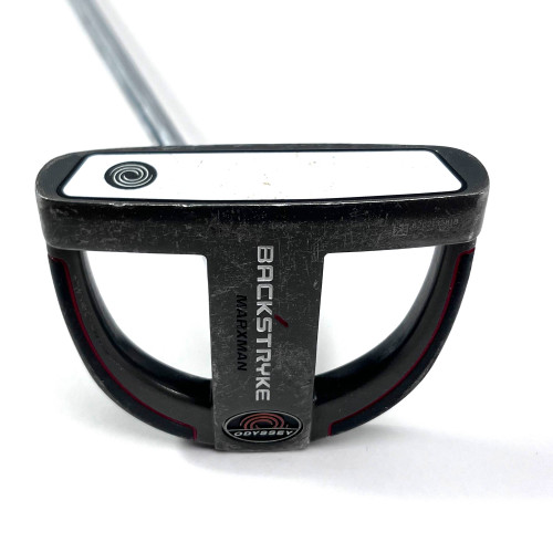 LEFTY Odyssey Backstryke Marxman Putter 33.5" Mens LH, 1 of 12