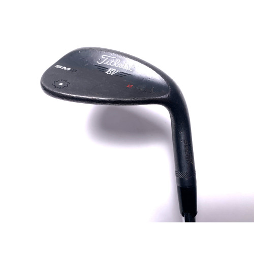 Titleist Vokey SM6 Jet Black Sand Wedge SW 56* 10 Bounce S-Grind SM6 Wedge RH, 1 of 12