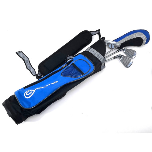 Cyclone Power Sole Club Set Driver 5 & 9 Putter Whiplash Junior RH HC +Bag, 1 of 12
