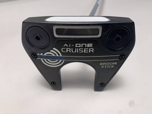 Odyssey Ai-ONE Cruiser CS Broomstick Stroke Lab Putter 44.5" Mens RH, 1 of 12