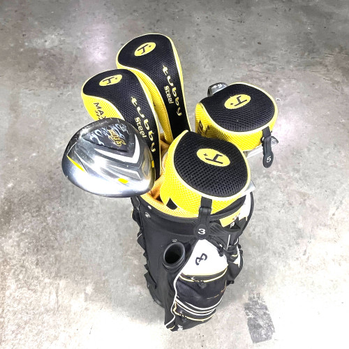 Maxfli Fire Ti Club Set Driver 3W 5W 4H-5H 6-PW Putter 65g Ladies RH HC +Bag, 1 of 12