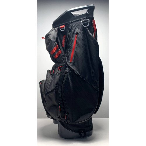 Sun Mountain C130 Cart Bag Black/Red 14-Way Divide Single Strap Golf Bag, 1 of 12