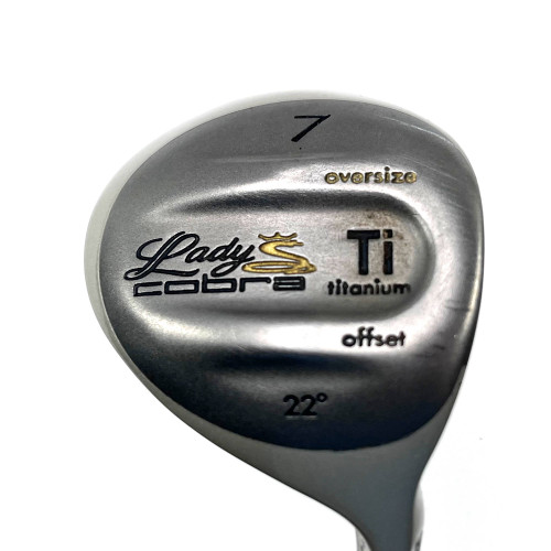 Cobra Lady Cobra Titanium Offset 7 Fairway Wood 22* Ladies Graphite Womens RH, 1 of 12