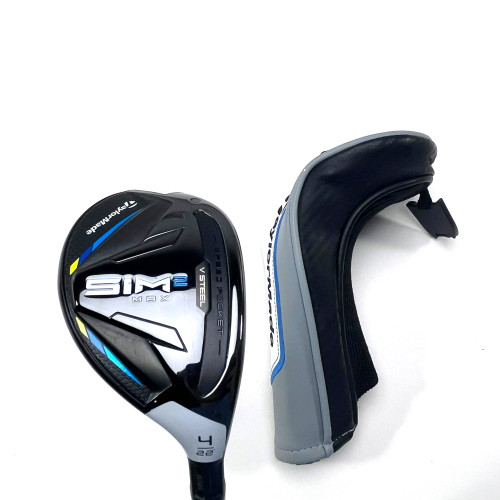 Used TaylorMade SIM2 MAX Rescue Golf Hybrids | StickHawk