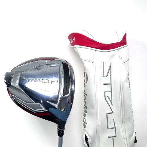 TaylorMade Stealth Driver 12* Aldila Ascent White 45g Ladies Graphite Womens RH, 1 of 12