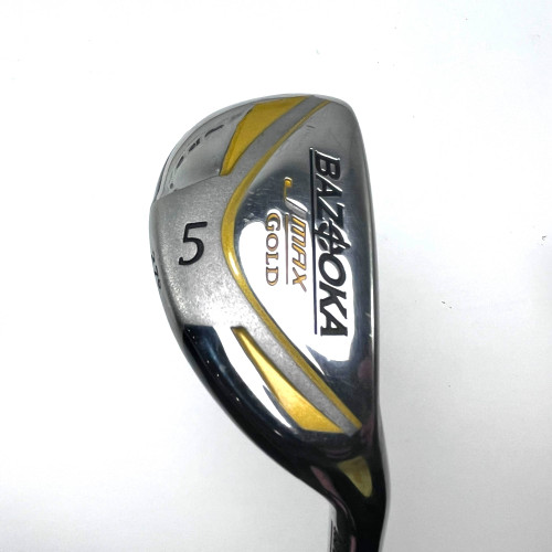 Tour Edge Bazooka Jmax Gold 5 Hybrid 27* Bazooka JMAX 70g Senior RH, 1 of 12
