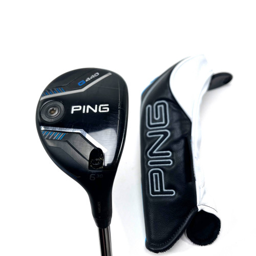 Ping G440 6 Hybrid 30* Tour 2.0 85g Stiff Graphite Mens RH HC, 1 of 12