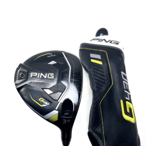 Ping G430 Max 3 Fairway Wood 15* Tour 2.0 75g Stiff RH HC Midsize Grip -1/2'', 1 of 12
