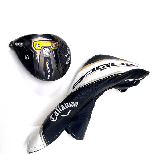 LEFTY Callaway Rogue ST LS 3 Fairway Wood 15* HEAD ONLY Mens LH HC, 1 of 12