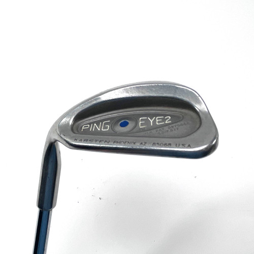 LEFTY Ping Eye 2 Lob Wedge LW Blue Dot 1* Up Karsten ZZ-Lite Stiff Steel Mens LH, 1 of 12