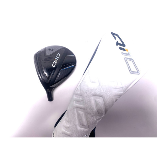 LEFTY TaylorMade Qi10 3 Fairway Wood 15* HEAD ONLY Mens LH HC, 1 of 12