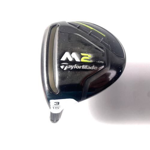 LEFTY TaylorMade M2 2019 3 Fairway Wood 15* HEAD ONLY Mens LH, 1 of 12