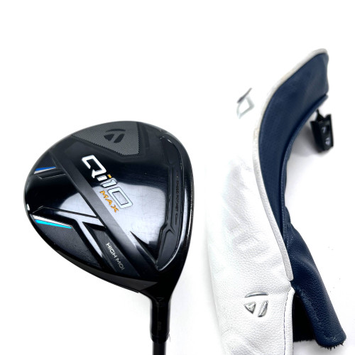 TaylorMade Qi10 MAX 7 Fairway Wood 22* Fujikura Speeder NX 50g Senior RH HC, 1 of 12