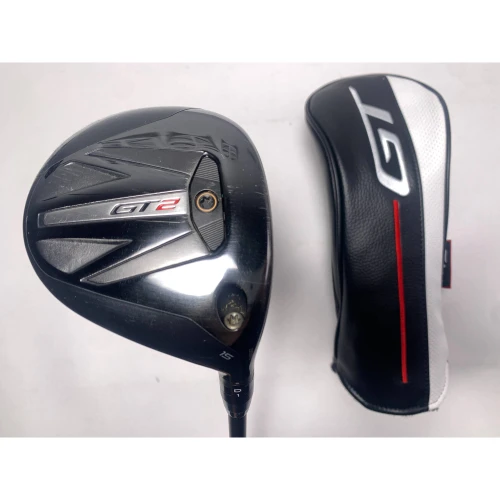 Titleist GT2 3 Fairway Wood 15* Mitsubishi Chemical 1K Blue RIP 65g Stiff RH HC, 1 of 12