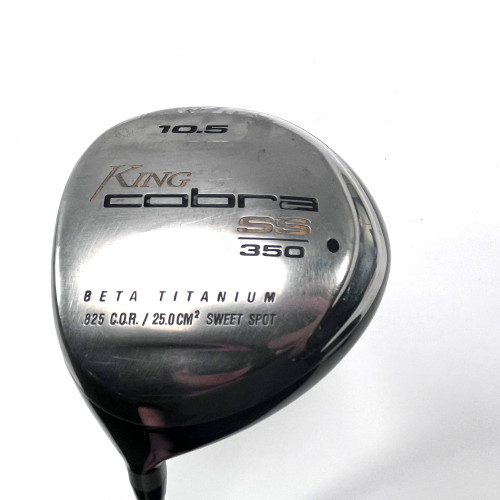 LEFTY Cobra SS 350 Driver 10.5* Aldila HM Tour 60g Regular Graphite Mens LH, 1 of 12
