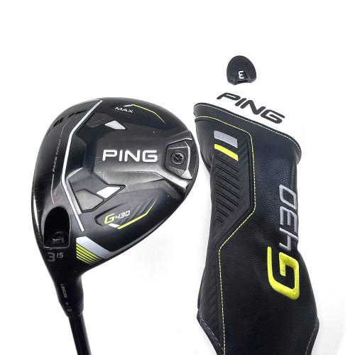 LEFTY Ping G430 Max 3 Fairway Wood 15* HZRDUS RDX Smoke Red 6.0 70g Stiff LH HC, 1 of 12