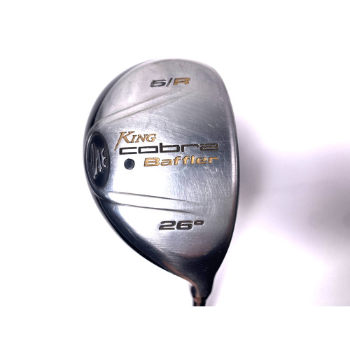 Cobra Baffler 2005 5 Hybrid 26* Aldila NV HL 65g Stiff Graphite Mens RH, 1 of 12