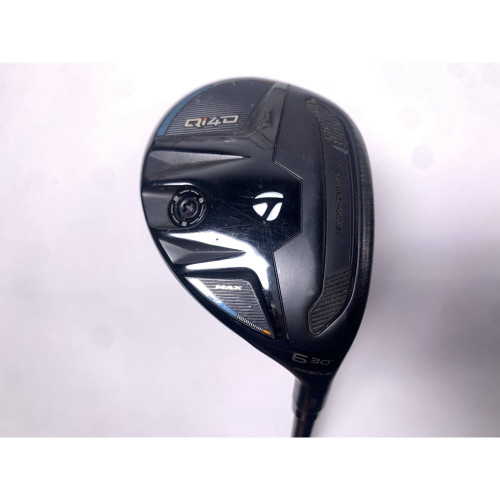 TaylorMade Qi4D Max Rescue 6 Hybrid 30* KBS Reax HL 50g Senior Graphite Mens RH, 1 of 12
